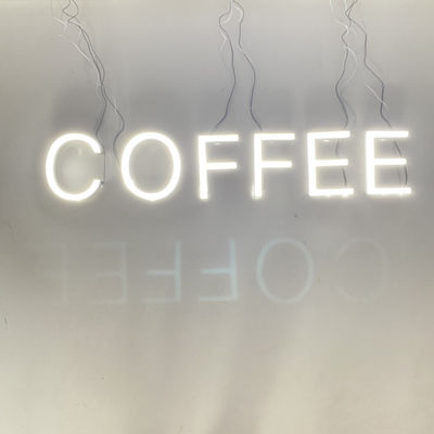 Front-lit channel letters under test before packing.
